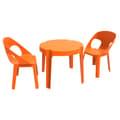 Miniatyrbillede 1 af 5: Garbar Bord Og Rita 2 Stole Sæt Orange