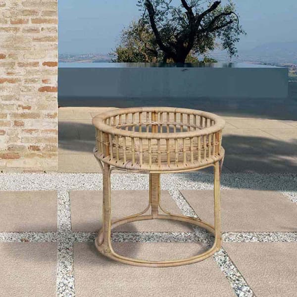 Chillvert Runda Bord I Rotting Parma 57 Cm Brun