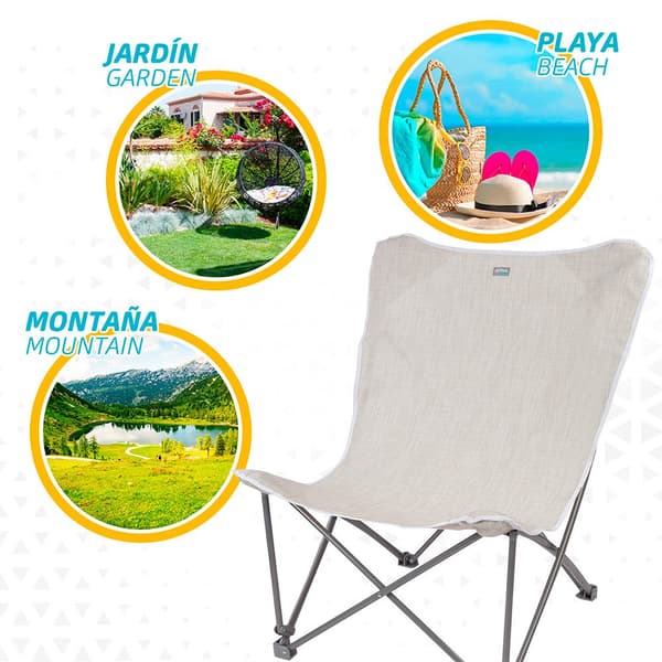 Aktive Stol Relax 70x76x96 Cm Hvid