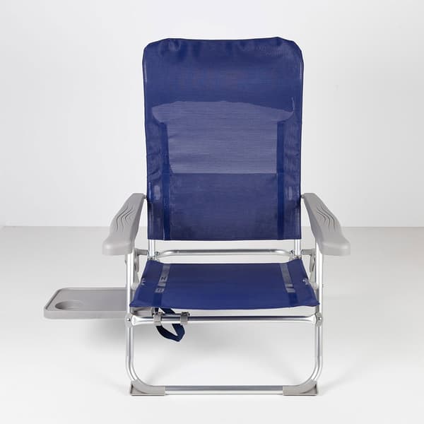 Aktive Foldestol Multi-position Aluminium Slim 61x60x89 Cm Blå 61 x 60 x 89 cm