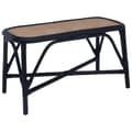Pikkukuva 1 / 5: Chillvert Rottinkinen Puutarhatuoli Parma 78x37x43 Cm Musta 78x37x43 cm