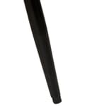 Miniatyrbilde 7 av 8: Lenestol Off-White Velvet Novelty Form Metallben Retro
