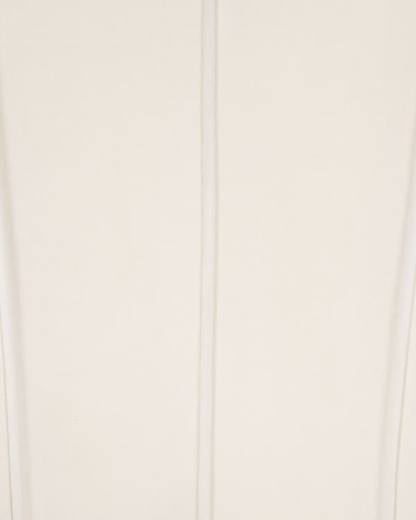 Lenestol Off-White Velvet Novelty Form Metallben Retro