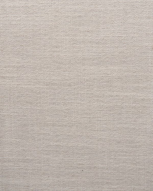Lenestol i taupefarget og svart linstoff med metallben 83 x 74 x 77 cm Badekarstol Polstret myk Retro Art Decor Style Stue