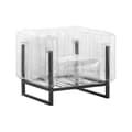 Miniatyrbild 2 av 3: Transparent designfåtölj