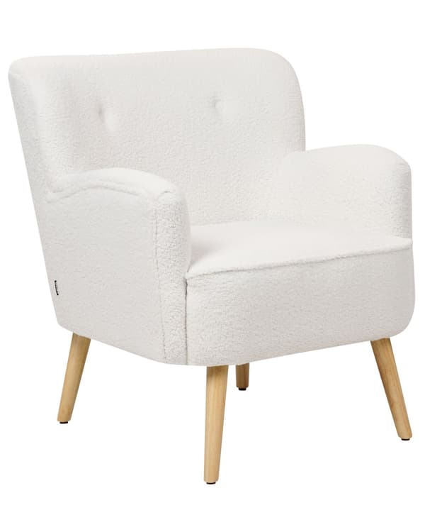 Lænestol Flerfarvet Stof Polstring Fodskammel Træben Ikat Mønster Retro Stil