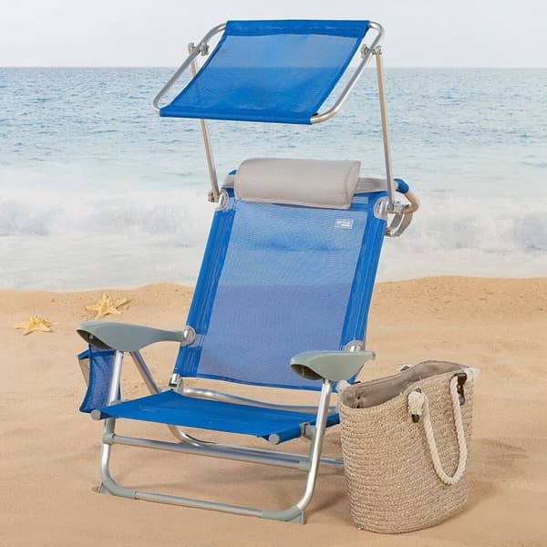 Strandstol Aktive Blå 47 x 67 x 43 cm (2 enheter)