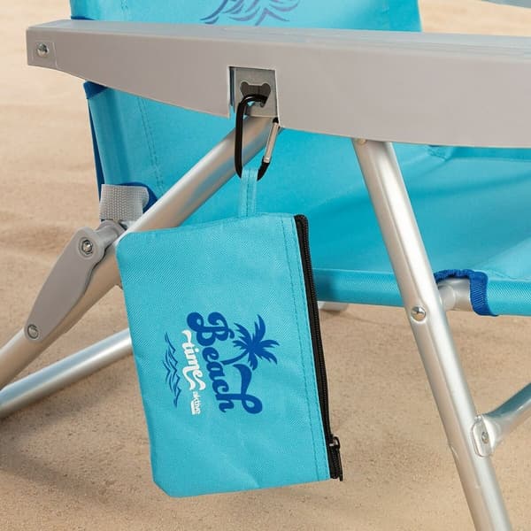Strandstol Aktive Sammenleggbar Blå 53 x 80 x 58 cm (2 enheter)