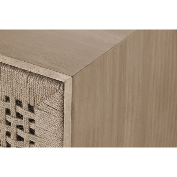TV-kalusteet Home ESPRIT Beige Luonnollinen Juutti Mäntypuu 120 x 40 x 55 cm