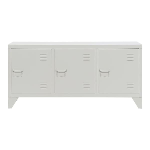 møbler Home ESPRIT Hvid Metal 120 x 40 x 58 cm