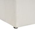 Miniatyrbilde 8 av 9: Lenestol Lysebeige stoff polstret med tykk polstret rygg Classic Stue Sofa