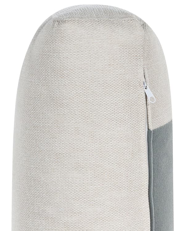 Lænestol Beige Stof Stuestol med Armlæn til Stuen Bred Hvilestol Polstret Design Møbel
