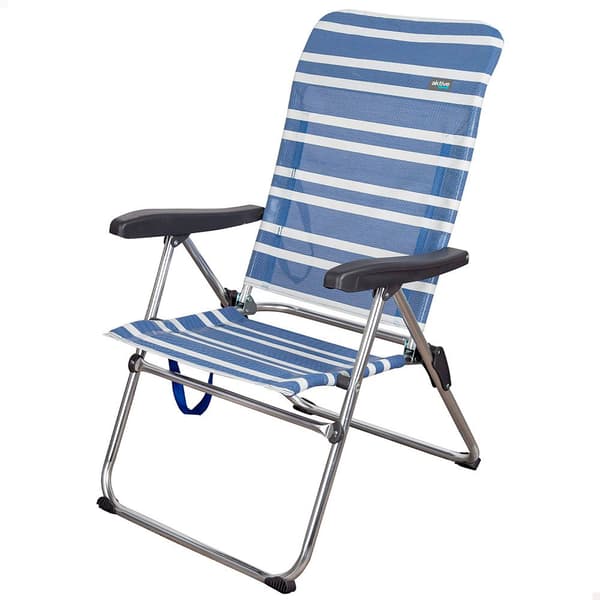 Aktive Foldestol 5 61x63x93 Cm 61x63x93 Cm Blå 61 x 63 x 93 cm