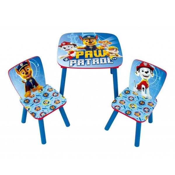Paw Patrol Pelipöytä Ja Tuoli Set Set Monivärinen