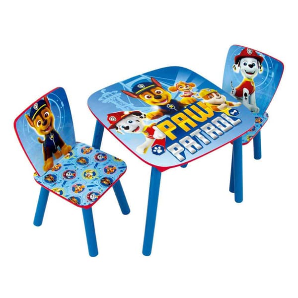 Paw Patrol Pelipöytä Ja Tuoli Set Set Monivärinen