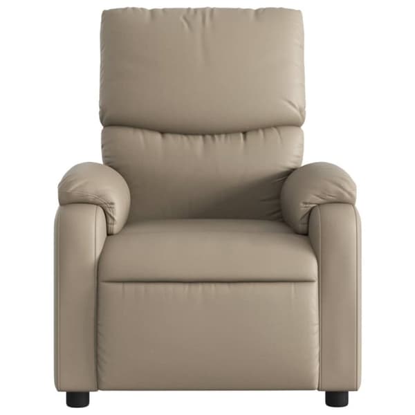 Reclinerfåtölj cappuccino konstläder