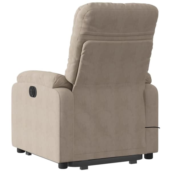 Nostava, kallistettava hierontatuoli, taupe, mikrokuitu