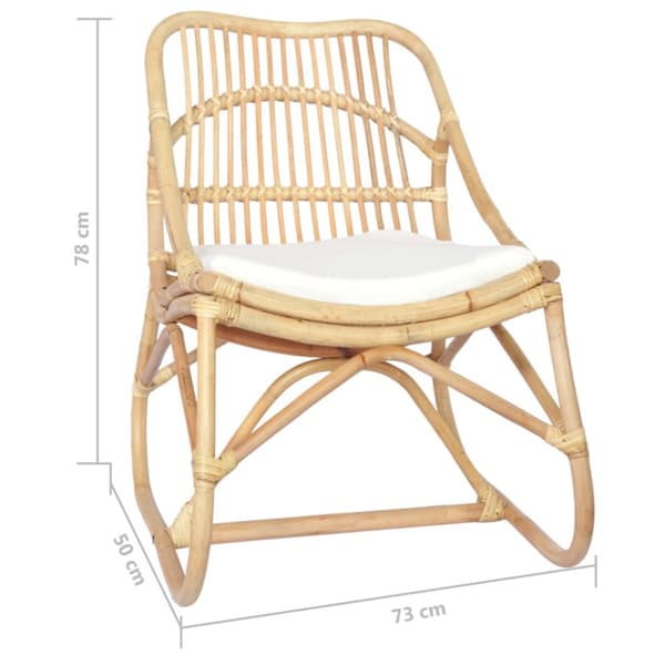 rattanstol linned