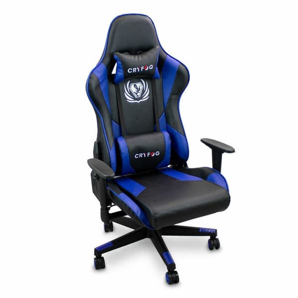 CRYFOG gaming stol/skrivbord med vridbara kuddar
