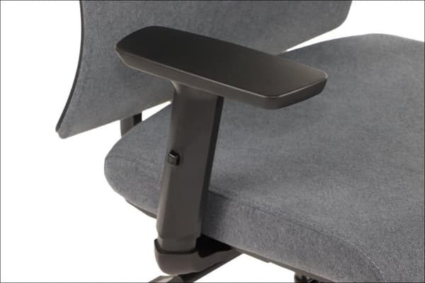 PREMIUM TONO drejestol, grafit, krom understel