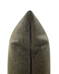Miniatyrbillede 8 af 9: Lænestol Grøn Polyester Rund Stof Stuestol Uden Armlæn til Stuen Bred Hvilestol Drejefod Polstret Moderne Design Møbel med Ryghynder