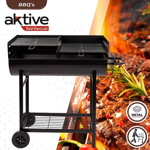 Aktive Grill 97x42x96 Cm Svart