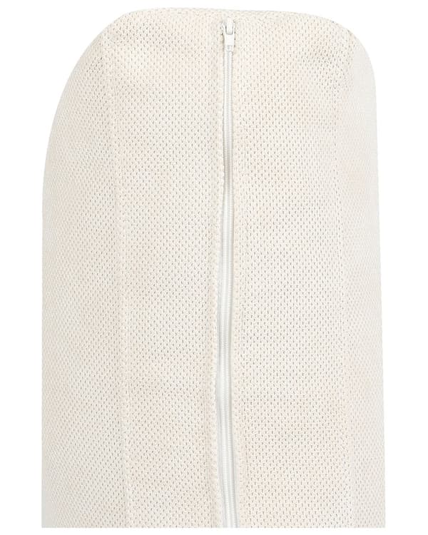 Lenestol Lys beige stoff Svarte ben Moderne retrostil