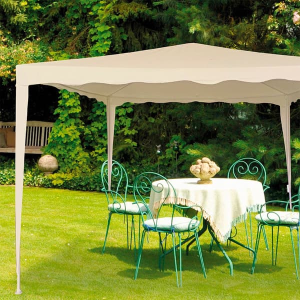Aktive Firkantet Lysthus 300x300x240 Cm Beige