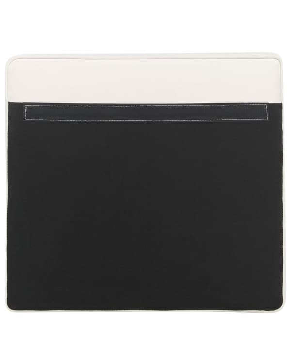 Chesterfield Lenestol Off-white Stoff Polstring Mørkt Tre Ben
