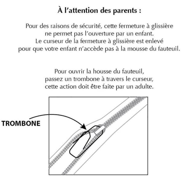 T'CHOUPI Barnklubbstol