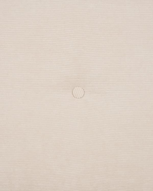 Lenestol Beige Kordfløyel Treben Retro Minimalistisk Stuemøbler