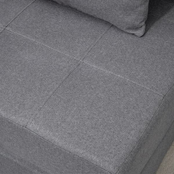 Rootz-makuutuoli - Rentoutumistuoli - Vierassänky - Irrotettava päällinen - polycotton - Tummanharmaa - 70cm x 70cm x 61cm