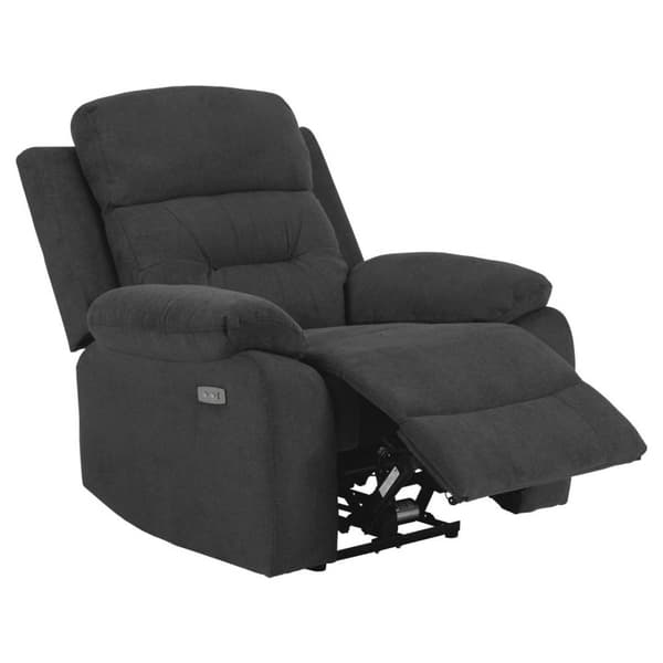 Vansbro fåtölj recliner elektrisk grå.