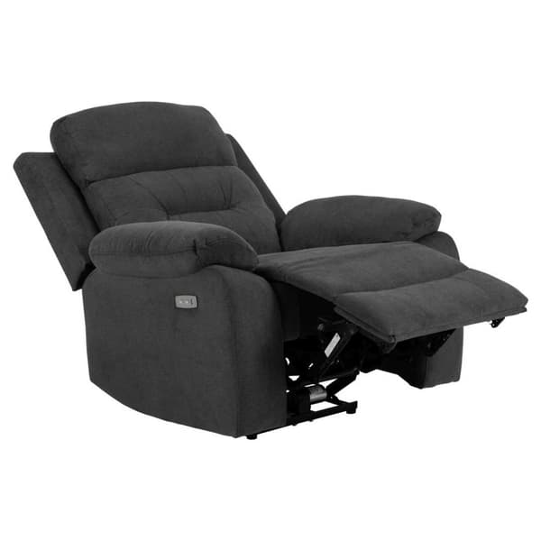 Vansbro fåtölj recliner elektrisk grå.