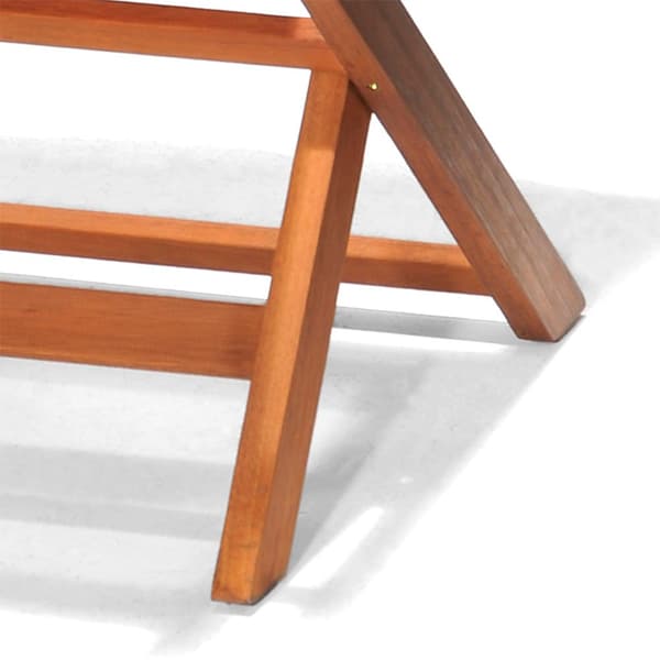 Chillvert Fsc Eucalyptus Och Tyg Klappstol Napoles 50.65x49.6x93.2 Cm Grå