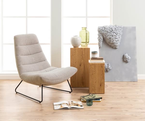 Milford lenestol beige.