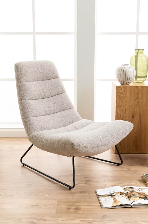 Milford lenestol beige.