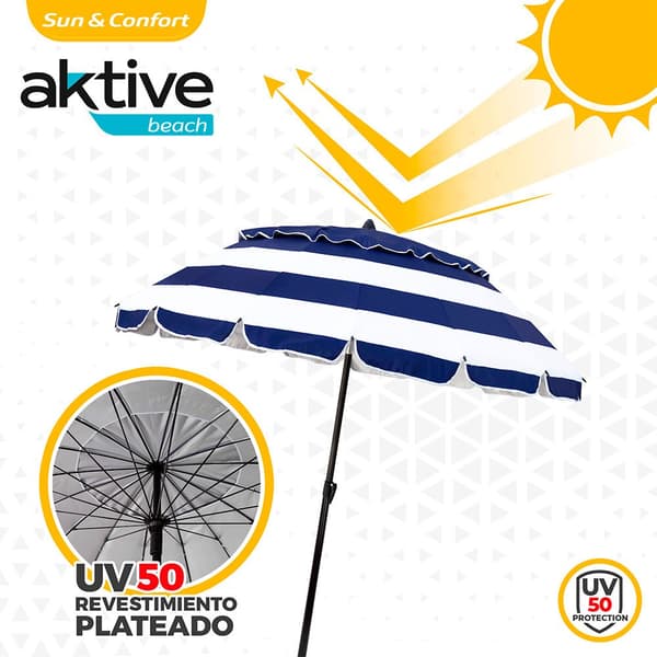 Aktive Päivänvarjo D220 Sininen