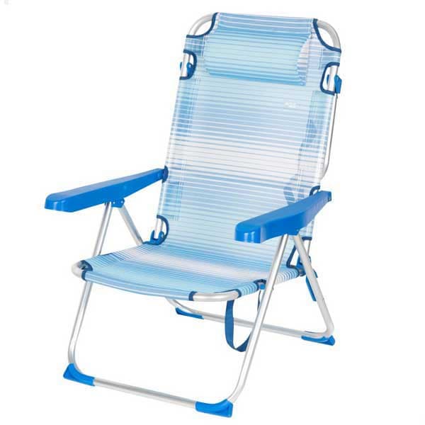 Aktive 62672 53x60x90 Cm Multipositions Hopfällbar Stol