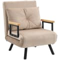 Miniatyrbillede 1 af 10: Rootz afslapningsstol - Velvet-lænestol - Justerbart ryglæn - Ekstra pude - 5-niveaus recline - Stålramme - 63W x 73D x 81H cm