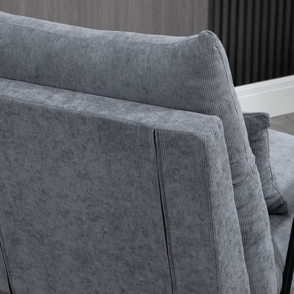 Rootz Fåtölj med ottoman - Liggstol - Fåtölj - Ultimate Comfort - Justerbar lutning - Slitstark konstruktion - 68W x 91,5D x 88H cm (stol), 68W x 48D