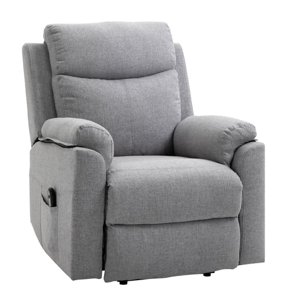 Rootz TV Chair Stand-Up Senior Chair - Hvilestol - Lift Chair - Ultimativ komfort - Ubesværet mobilitet - Robust og holdbar - 83W x 89D x 102H cm (Opr