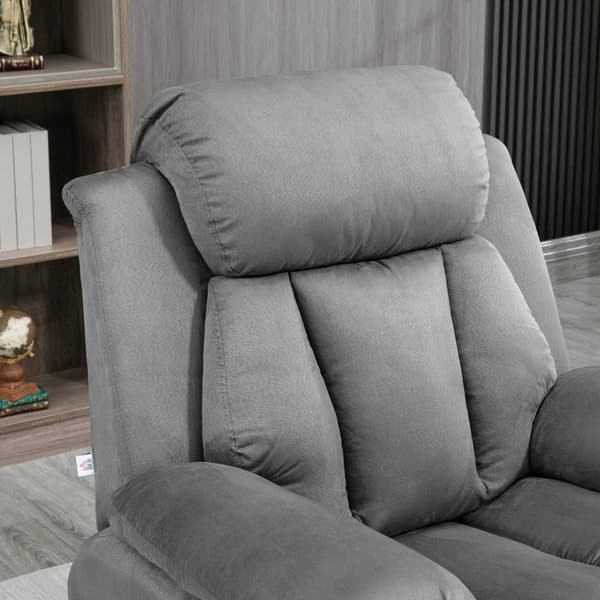 Rootz TV-fåtölj med uppställningshjälp - Liggstol - Lyftstol - Ultimat avkoppling - Justerbar lutning - Enkel montering - 93cm x 96cm x 105cm