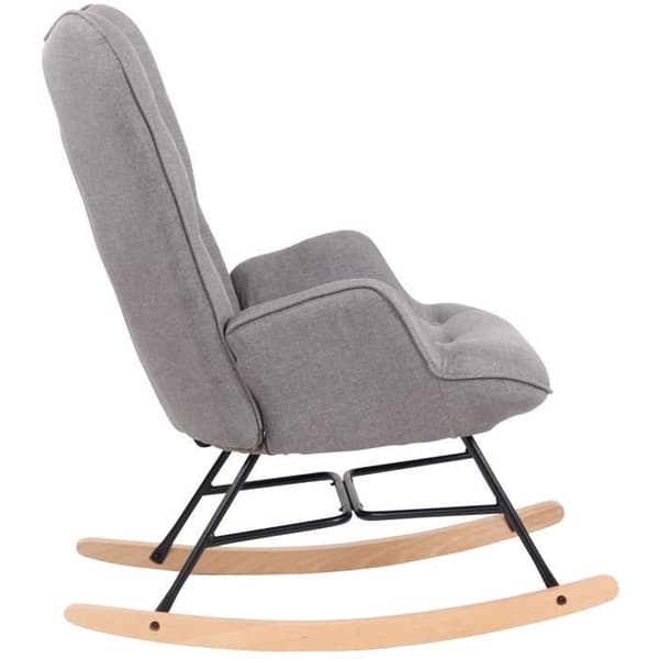 Gungstol - CLP - Sanka - Tyg - Grå - Samtida - Design