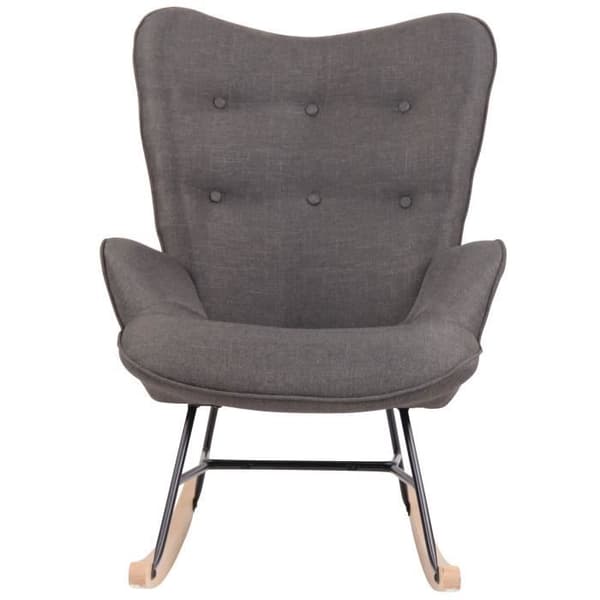 Gungstol - CLP - Sanka - Tyg - Mörkgrå - Samtida - Design - Avkoppling