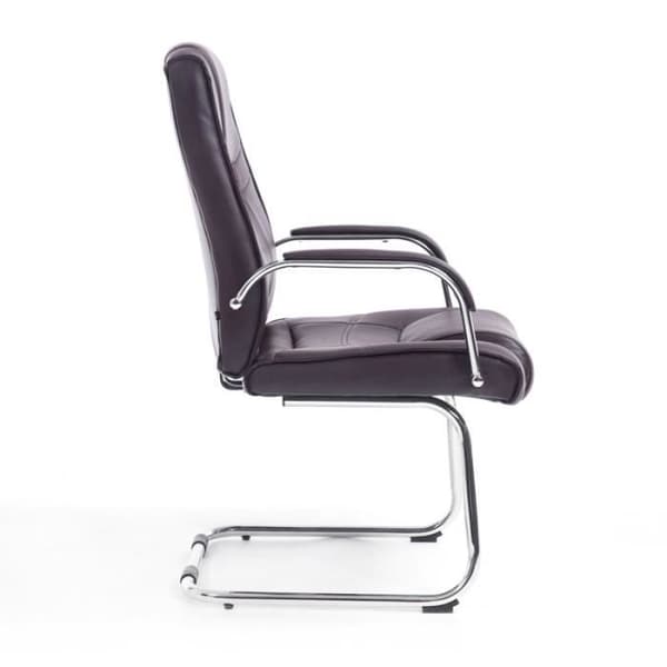 Aria Fåtölj med armstöd - Faux Brown - Ergonomisk kontors- och matstol