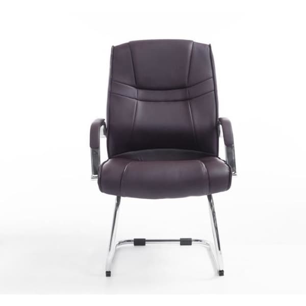 Aria Fåtölj med armstöd - Faux Brown - Ergonomisk kontors- och matstol
