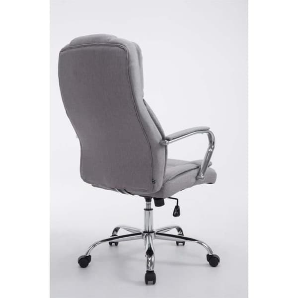 Big Xanthos Fabric Kontorsstol - CLP - Grå - Lastkapacitet 210 kg