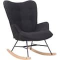 Miniatyrbild 1 av 4: Gungstol - CLP - Sanka - Tyg - Svart - Modern design