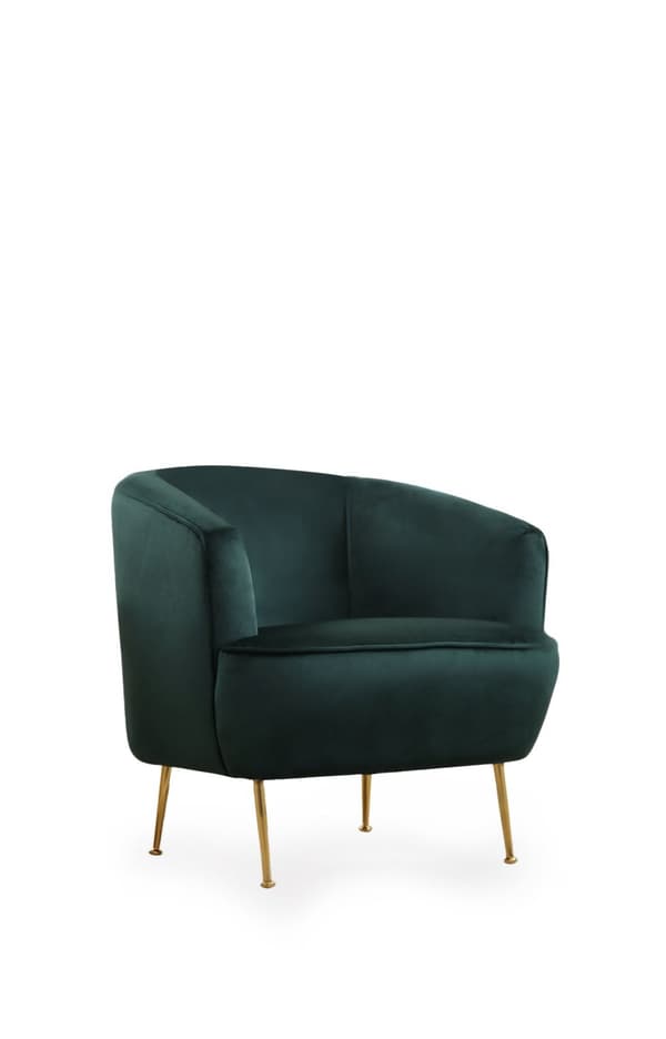 Chic Home Pilvi nojatuoli 83x72xK75 cm, tummanvihreä